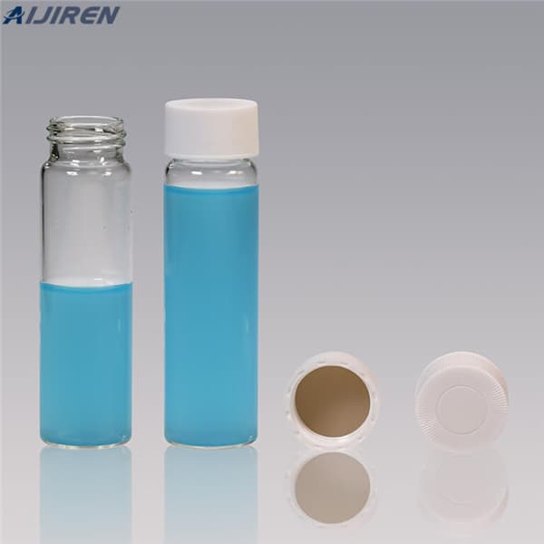 <h3>transparent EPA VOA vials with high quality Waters</h3>

